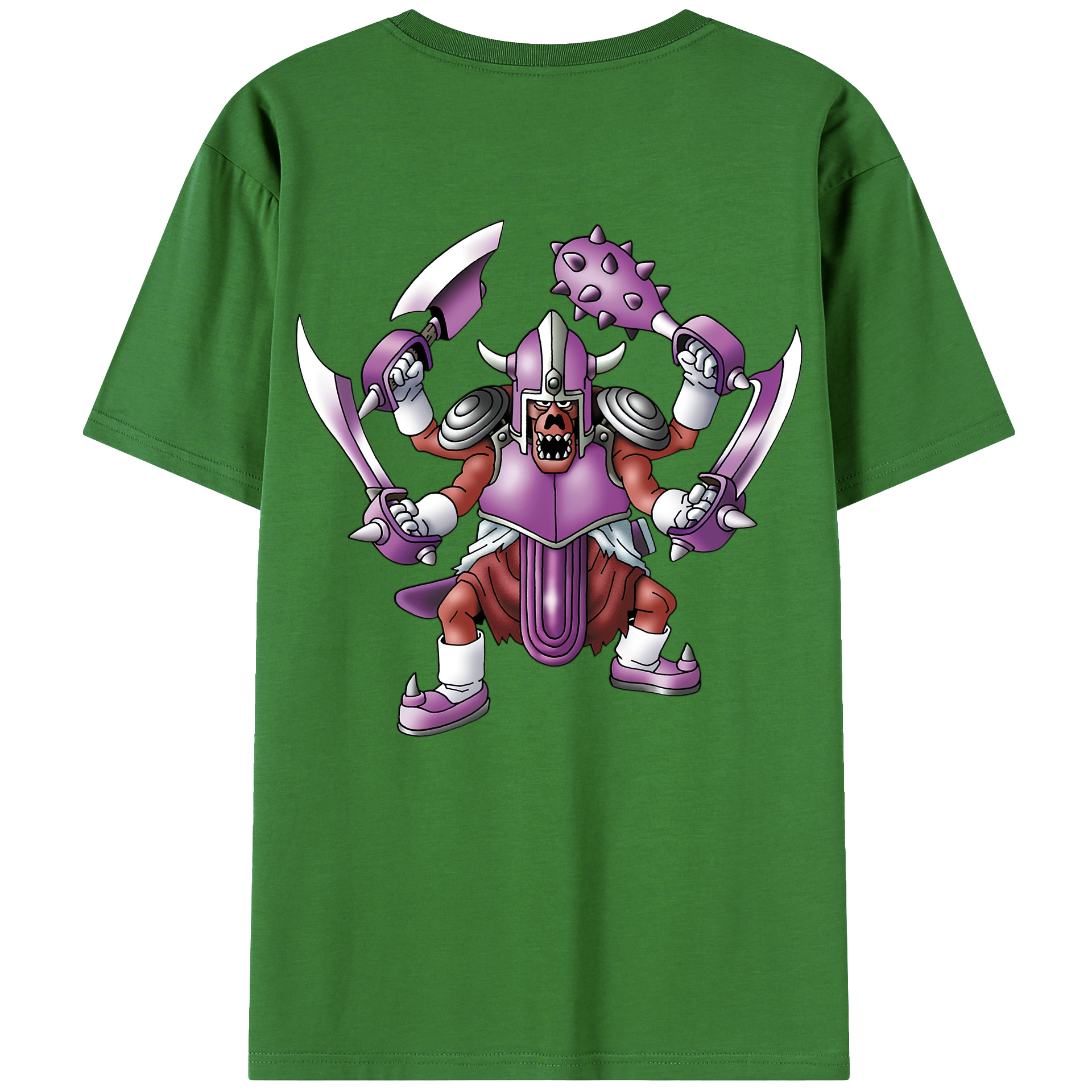 （画像用） ドラゴンクエスト Doragon Kuesuto Dragon Quest レディース半袖Tシャツ(バックプリント)